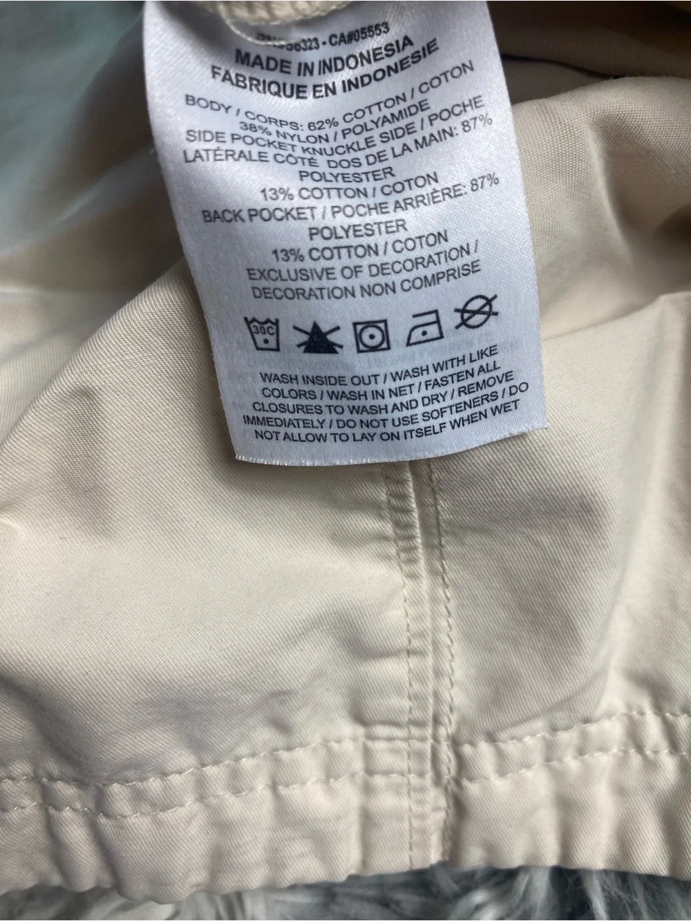 Jordan Mens Shorts XL FN4549 Cotton Essentials Woven Cream Golf Beach